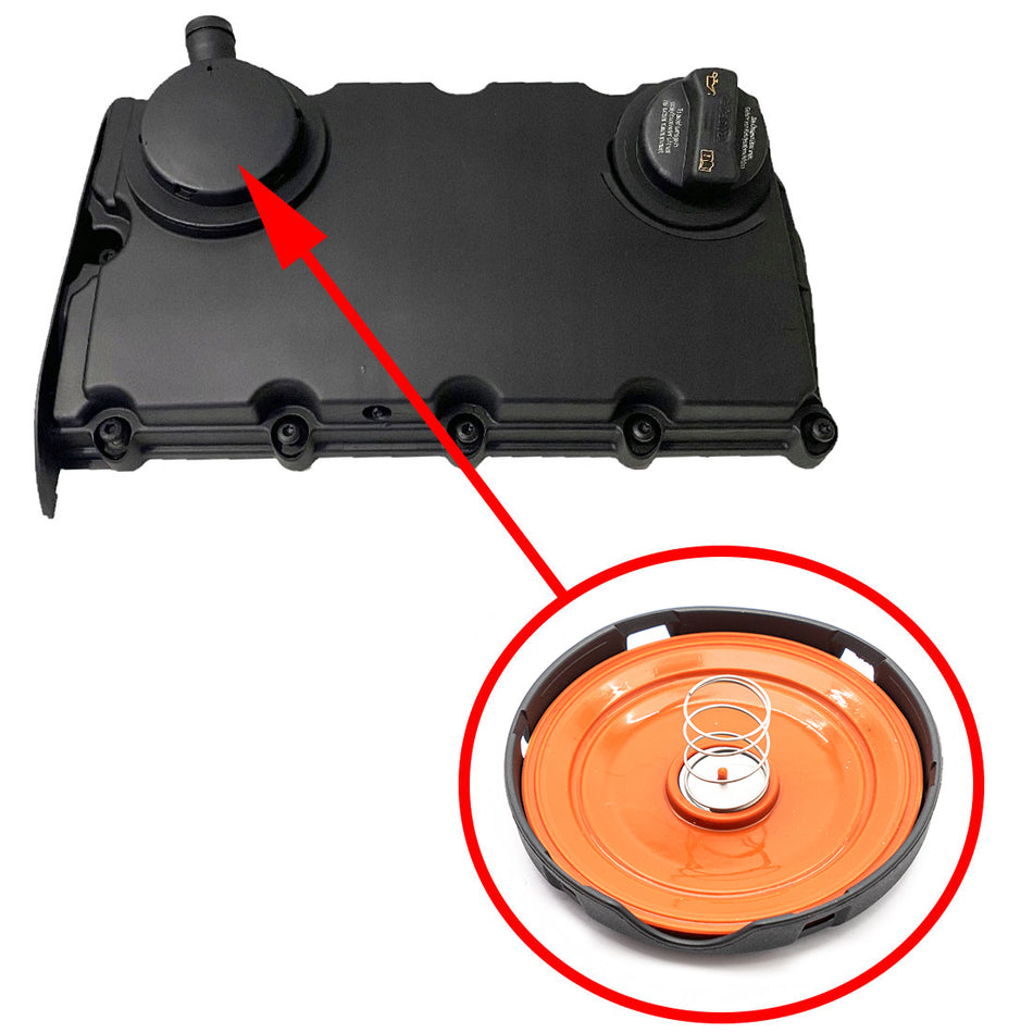 Valve cover repair kit AUDI A6, A4 2.0 TDI 03G103469K, 03G103475B