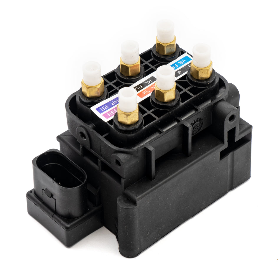 Air suspension valve block Audi A6 C6, A8 D3 and VW Phaeton 4F0616013