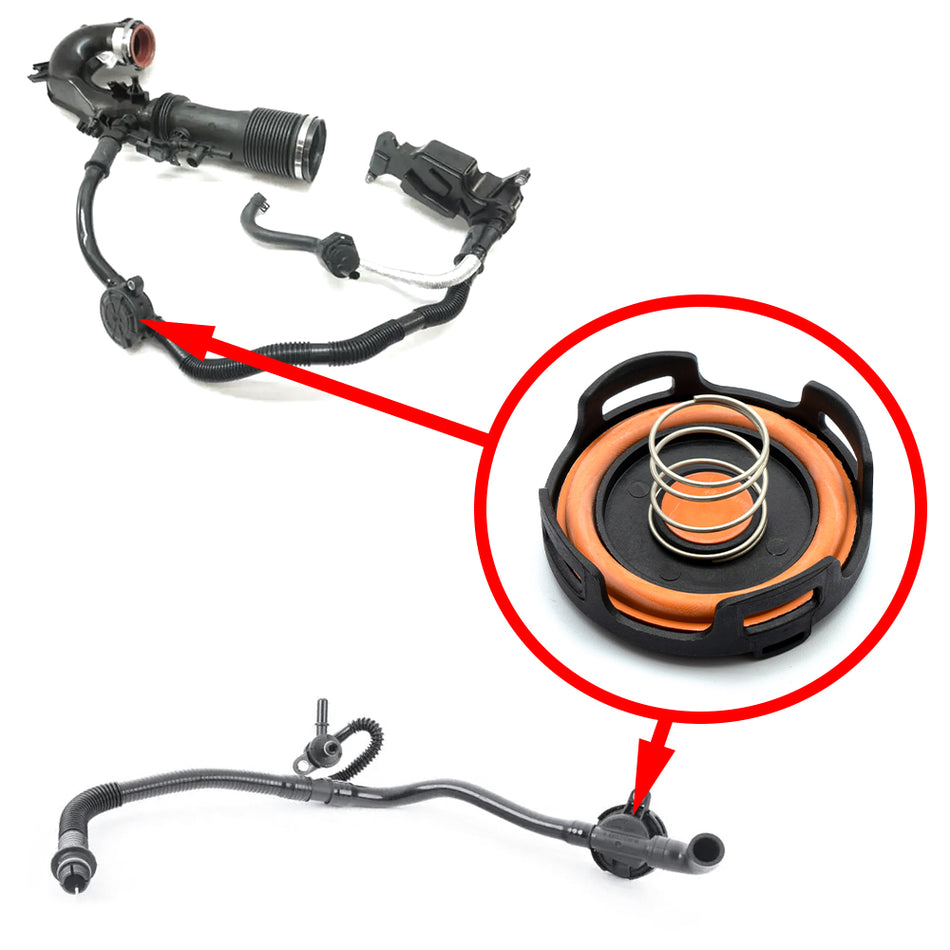 Repair kit PCV Mercedes M274/M270 2.0L and 1.6L A2700180000