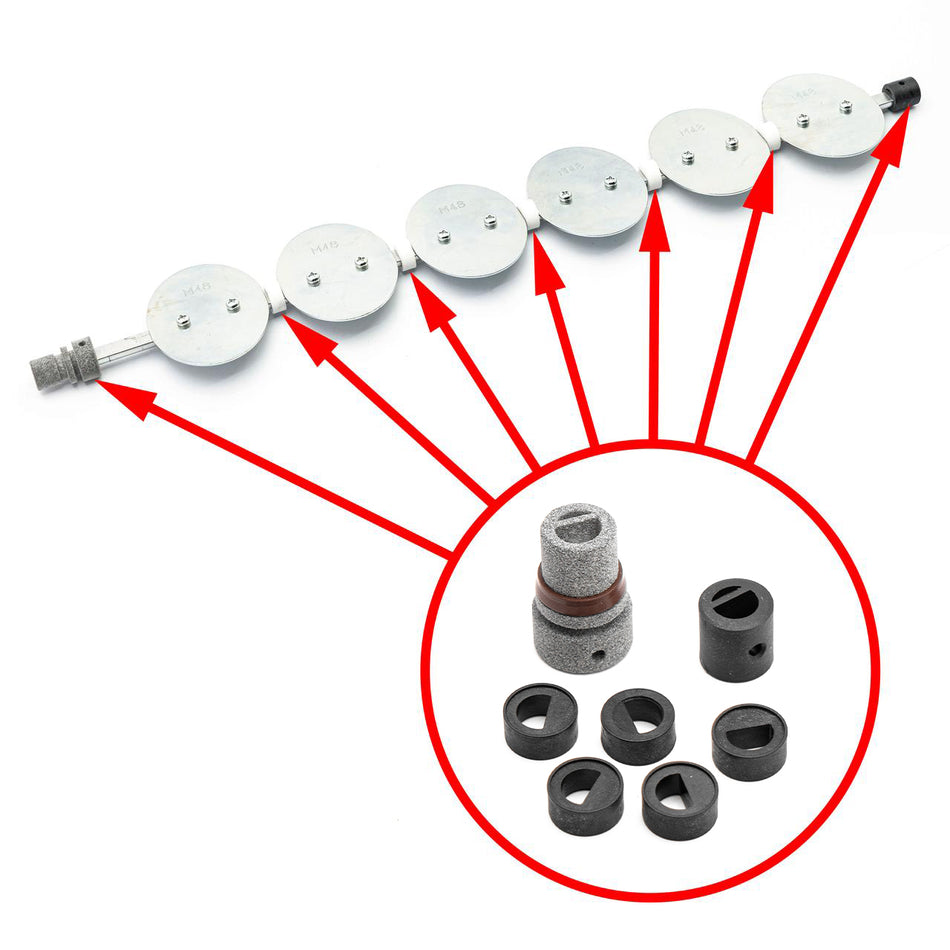 Kit de reparación del colector de admisión Mitsubishi 3.8L 6G75 MN135871