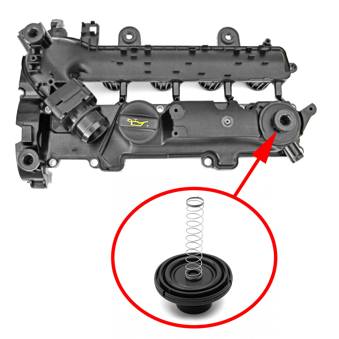 Intake manifold repair kit Peugeot, Citroen, Ford 1.4 TDCI 0361N4 1