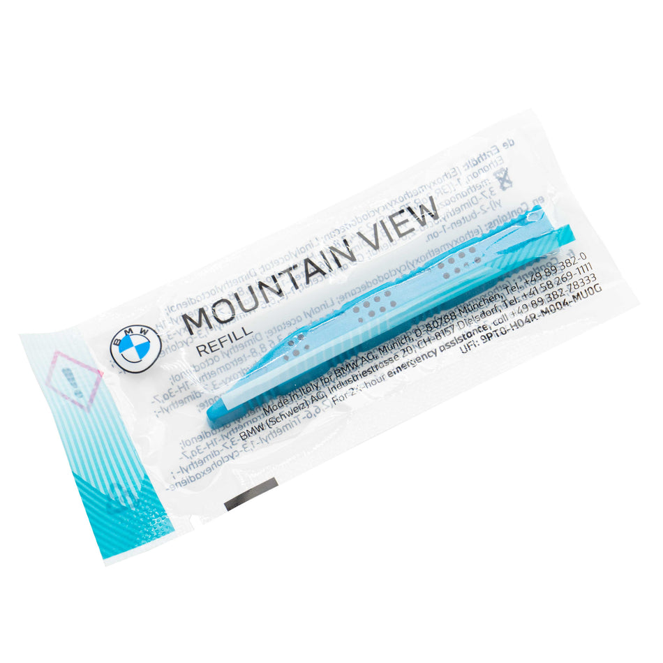 Replacement cartridge for air freshener BMW Natural Air Mountain View 83125A7DCA2 blue