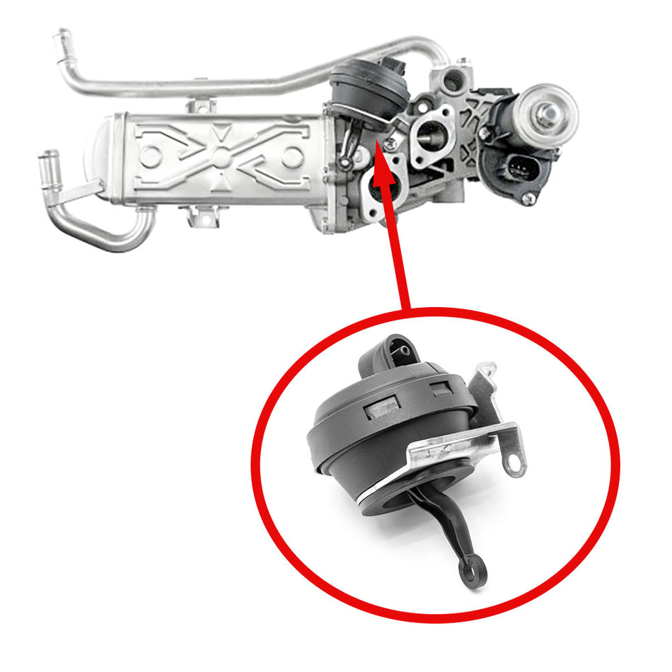 Vacuum radiator actuator of the EGR system VAG 1 .2TDI 03P131512C, 03P131512D