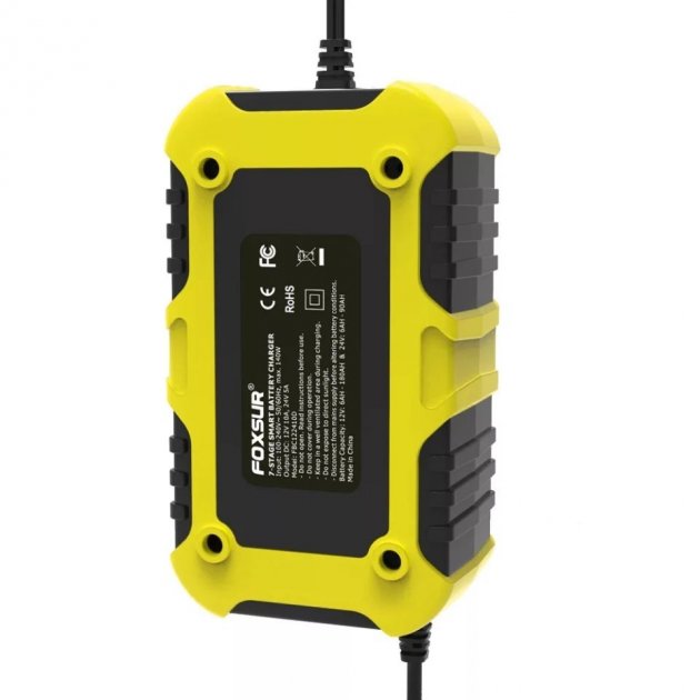 Foxsur car battery charger 12V 10A / 24V 5A