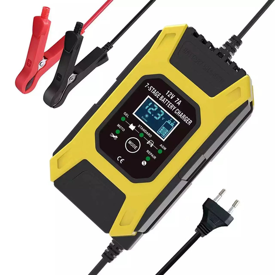 Charger for car battery Foxsur 12V 7A